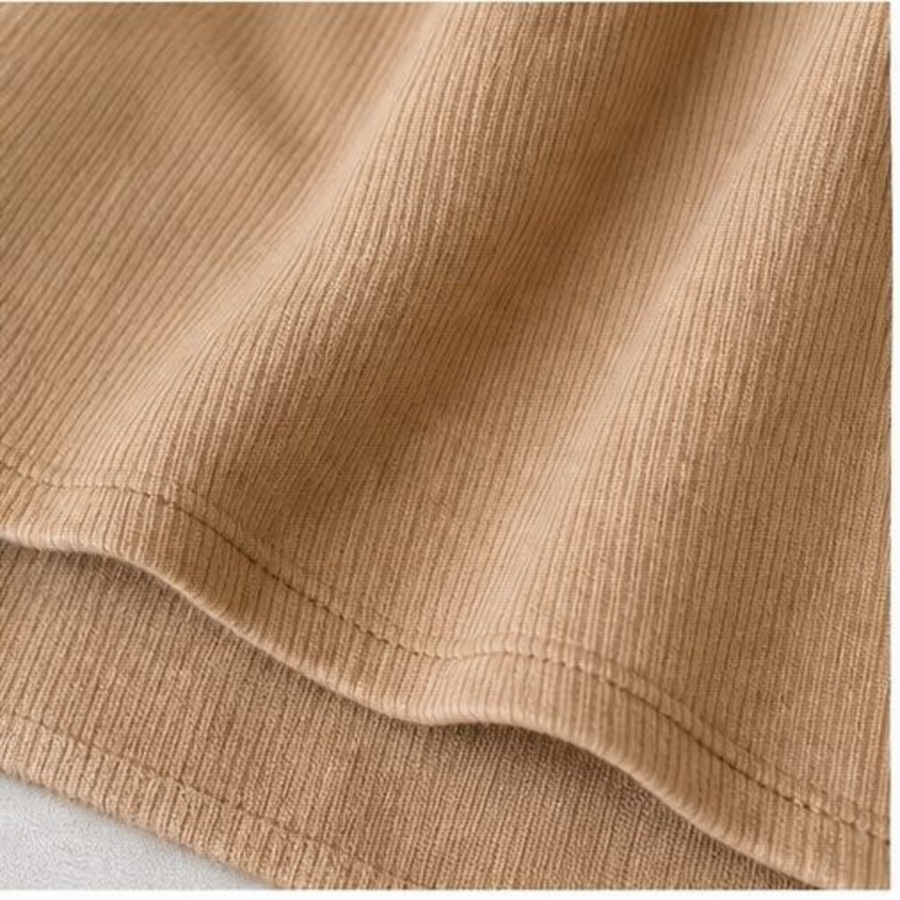 Camel Ruffle Blouse - Picture 6 of 6